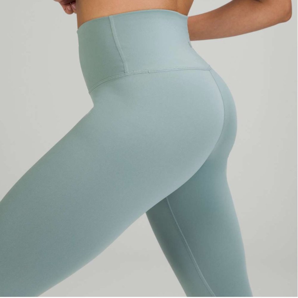 Lululemon Wunder Train High-Rise Tight 25" Misty Glade Size 8 BNWT